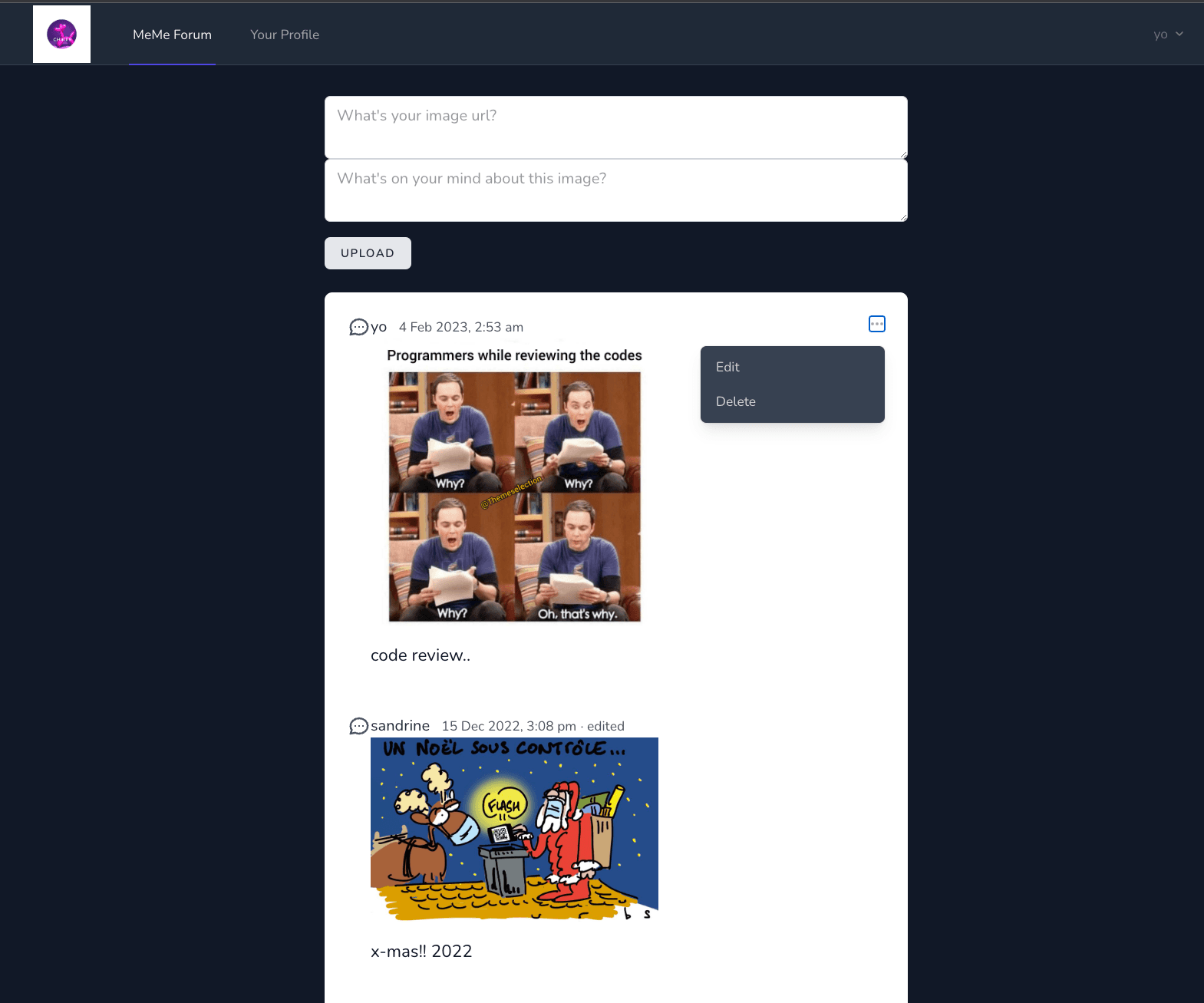 screen capture of a browser extension 